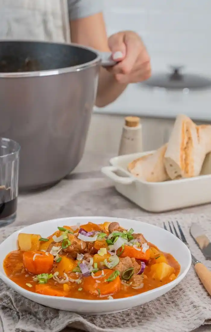 Estofado de cerdo a la cerveza